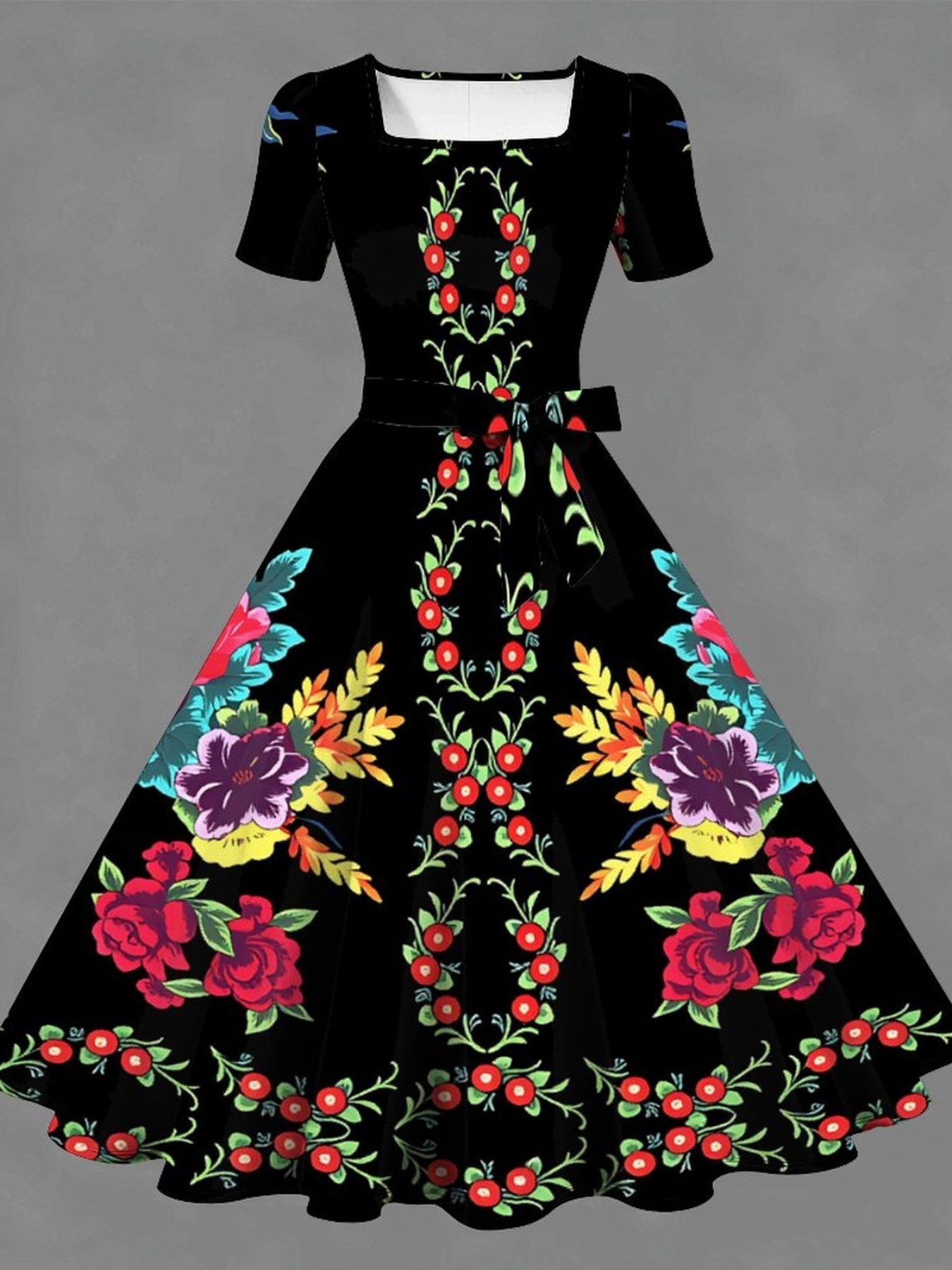 mexican dress sold on Temu United States