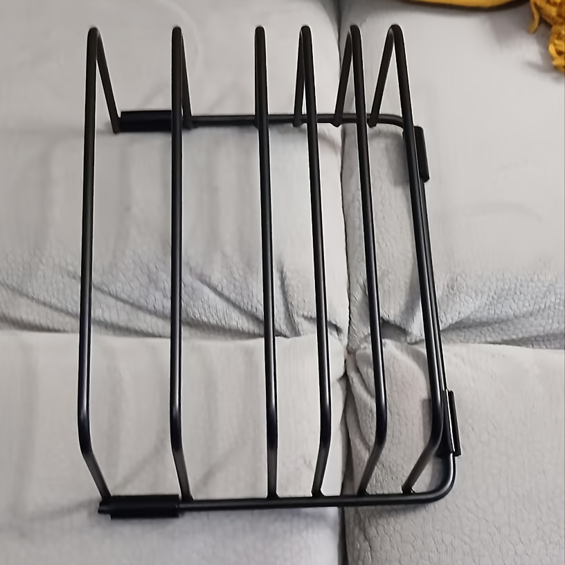 Baking Tray Rack, Kitchen Cutting Board Rack, 5-slot Baking Tray Support, Suitable For Kitchen Cabinets Or Countertops, With Non-slip Feet