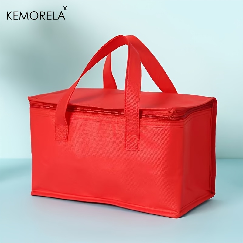 TEMU Sac isotherme KEMORELA pour boissons et déjeuners — portable pour les aliments et les boissons frais et au frais ; convient pour les - d'été, le