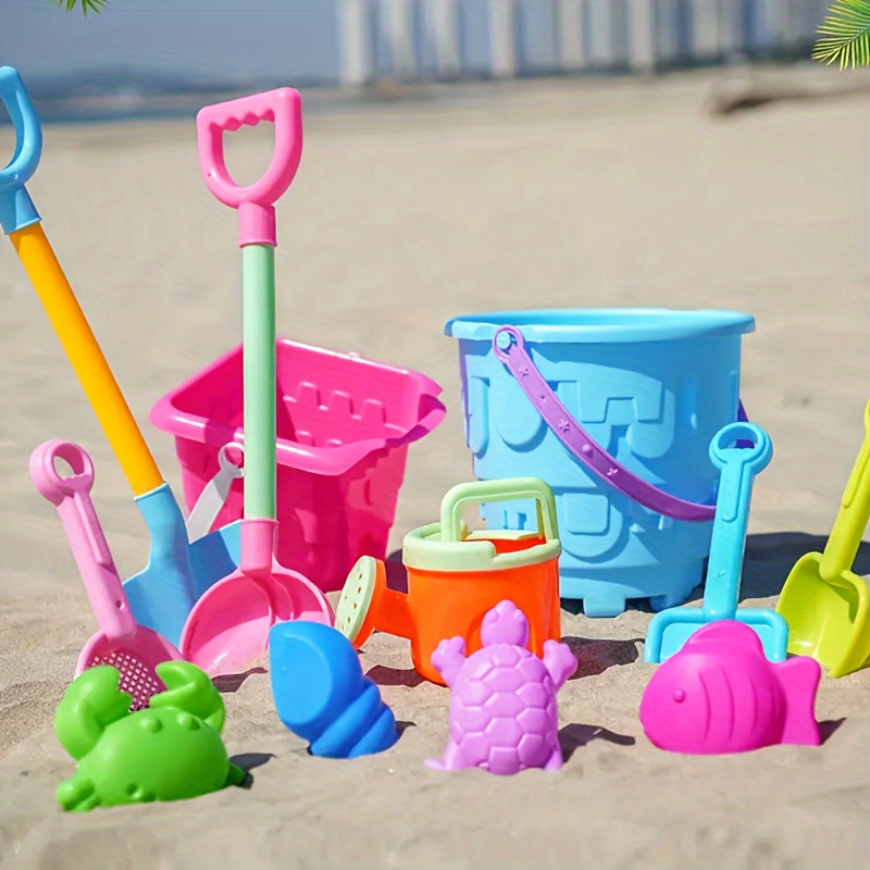 Sand Shovels Kids Plastic Beach Shovels Bulk Toy Scoop Set - Temu