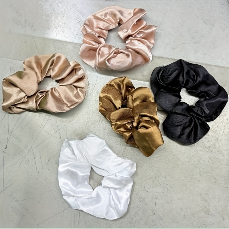 TEMU Set da 5 pezzi di cerchietti a , stile vintage, per capelli , morbide elastiche adatte per acconciature i e da festa