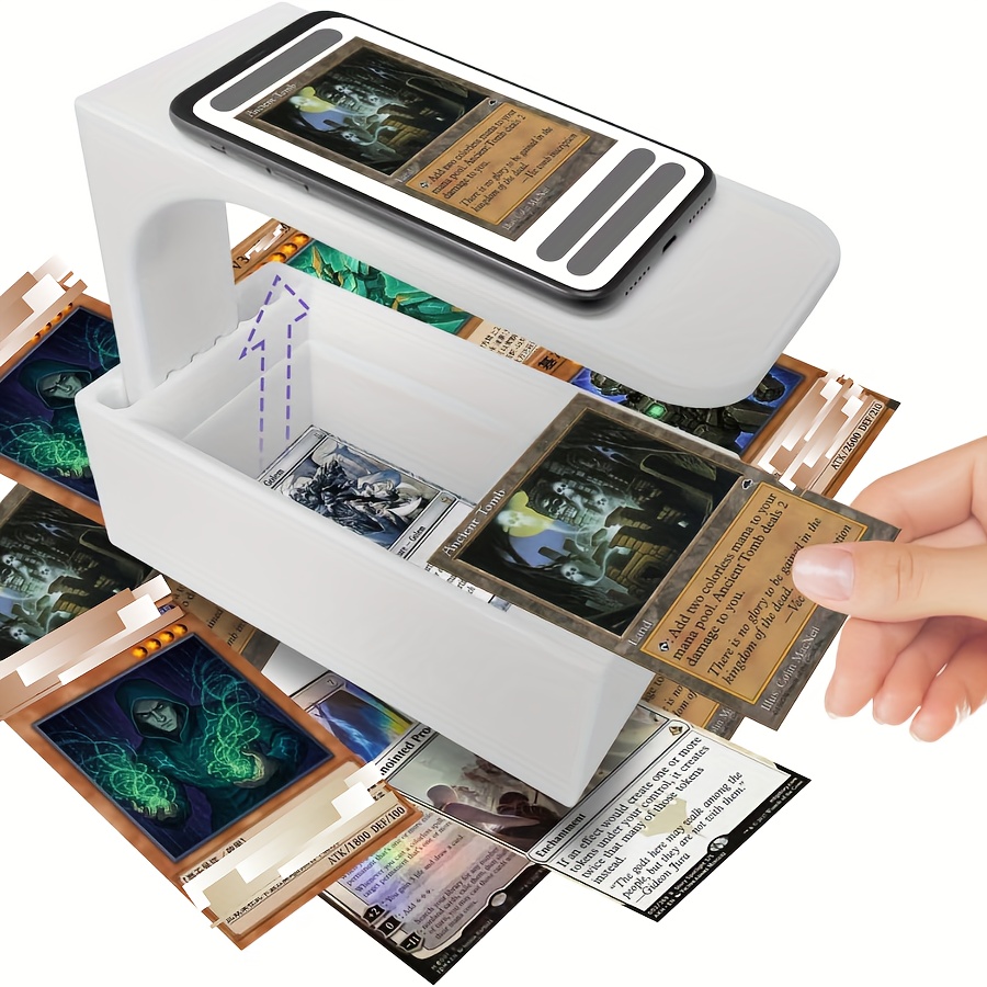 1pc Easy-to-Scan Card & Business Card Holder, Card Scanner, Mobile Phone  Holder Scanners for * Suitable for Party Card Storage Box, Ideal for Card  Collectors, Party Supplies for Halloween, Christmas ...