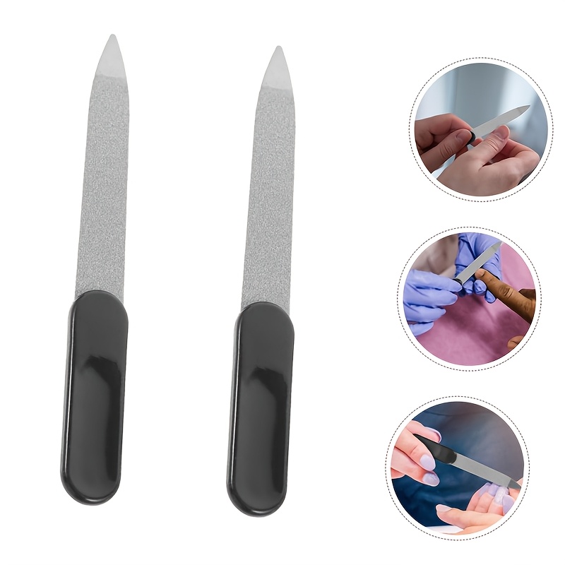 Stainless Steel Nail Files for Manicure and Pedicure