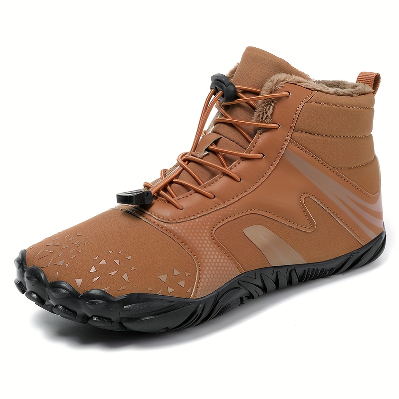 Women's Outdoor Wide Head Snow Boots, Warm Winter Shoes