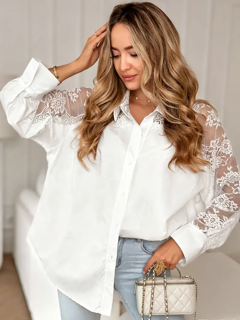 womens white dress shirt plus size Women's Plus Size Tops | Alina Shirt Dress