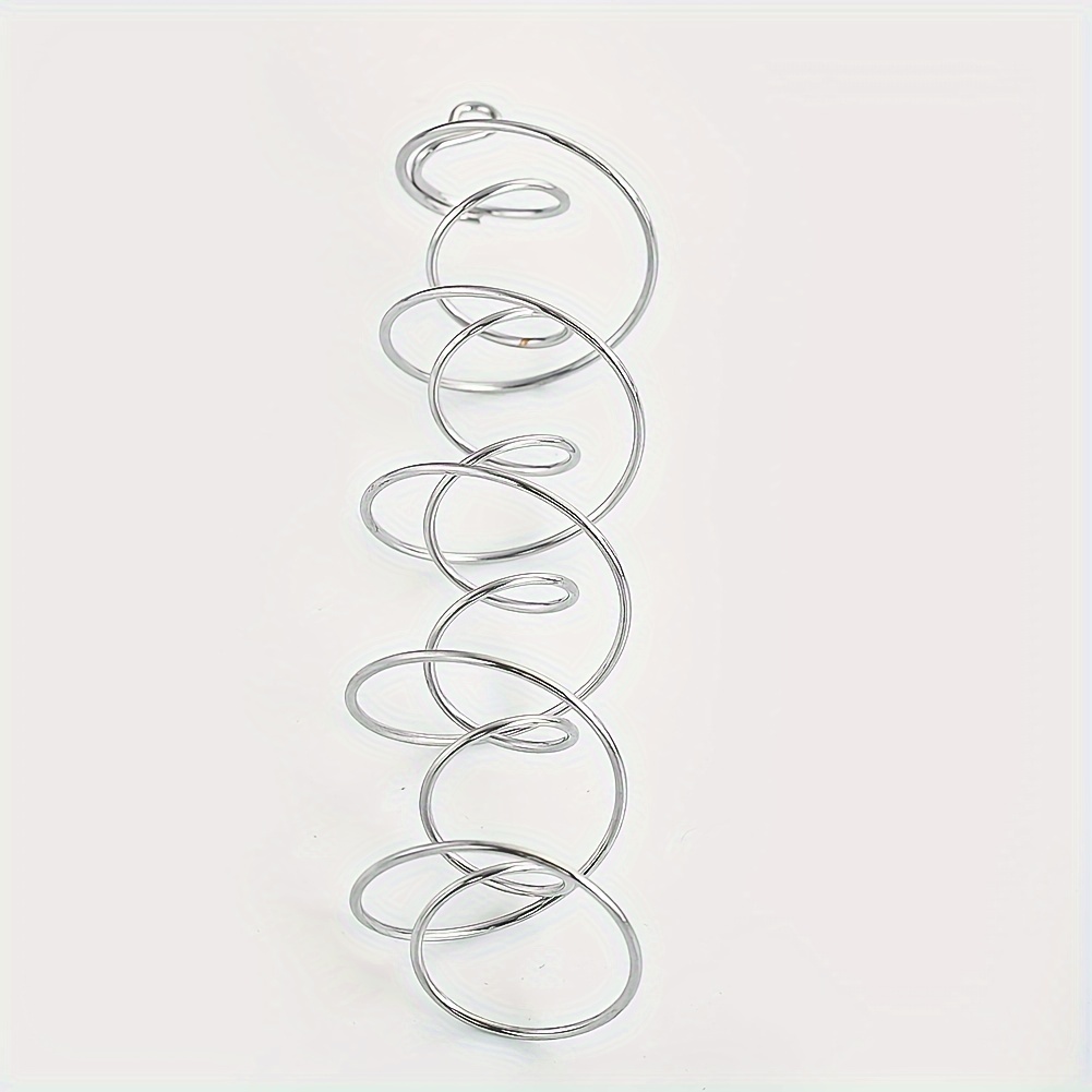 6-inch Double Spiral Tail Parts Additions Crystal Hanging Suncatcher Connector Wind Spinner Pendant 3d Magical Visual Effect Home Garden Window Decor