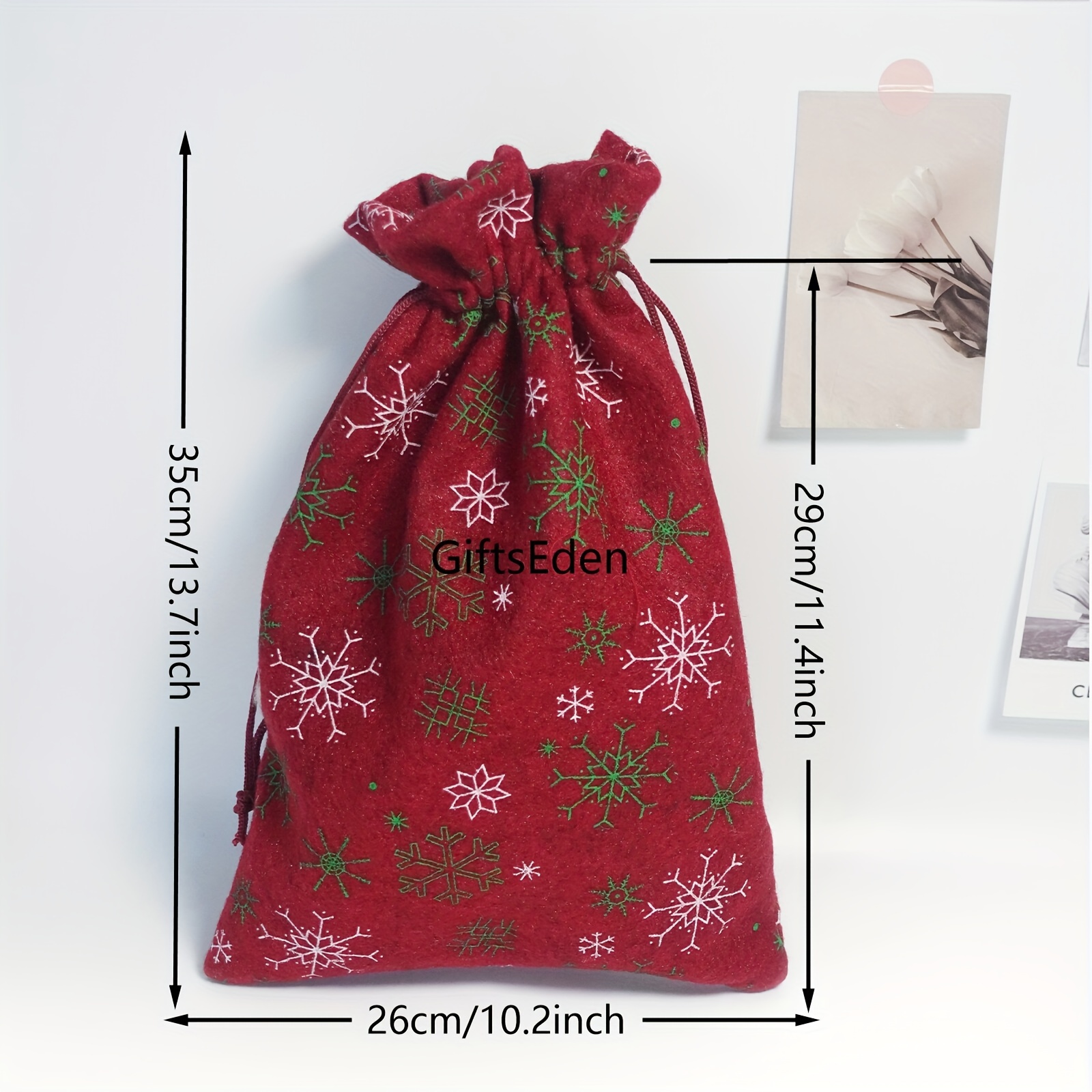 TEMU Sacchetti regalo con coulisse in a forma di di , 10/30 pezzi, 9 misure, qualit� premium, sacchetti per imballaggio, utilizzabili per gioielli,