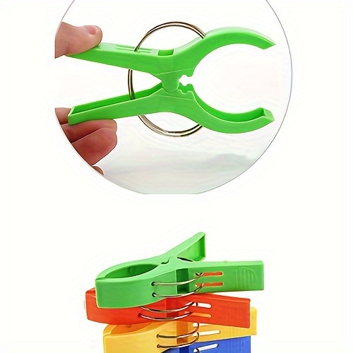 1набор ярких пластиковых прищепок, больших ветронепроницаемых зажимов для простыней, крючков для полотенец, зажимов для сушки одеял, многофункциональных зажимов для белья, детали 1