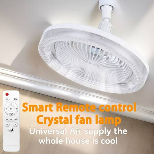 10 inch led ceiling fan light that rotates featuring remote control three adjustable color settings and three speed options it an e27 e26 socket for and in four contemporary designs suitable for