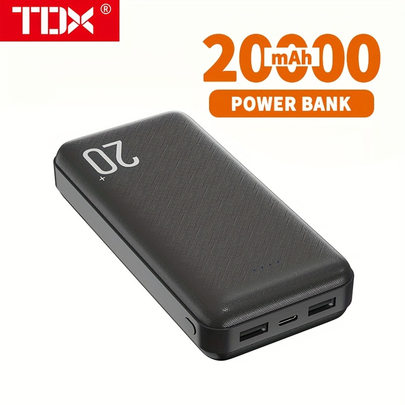 

Batterie externe haute capacité 20 000 mAh, chargeur portable pour iPhone, iPad, Samsung Galaxy, Android et autres appareils intelligents