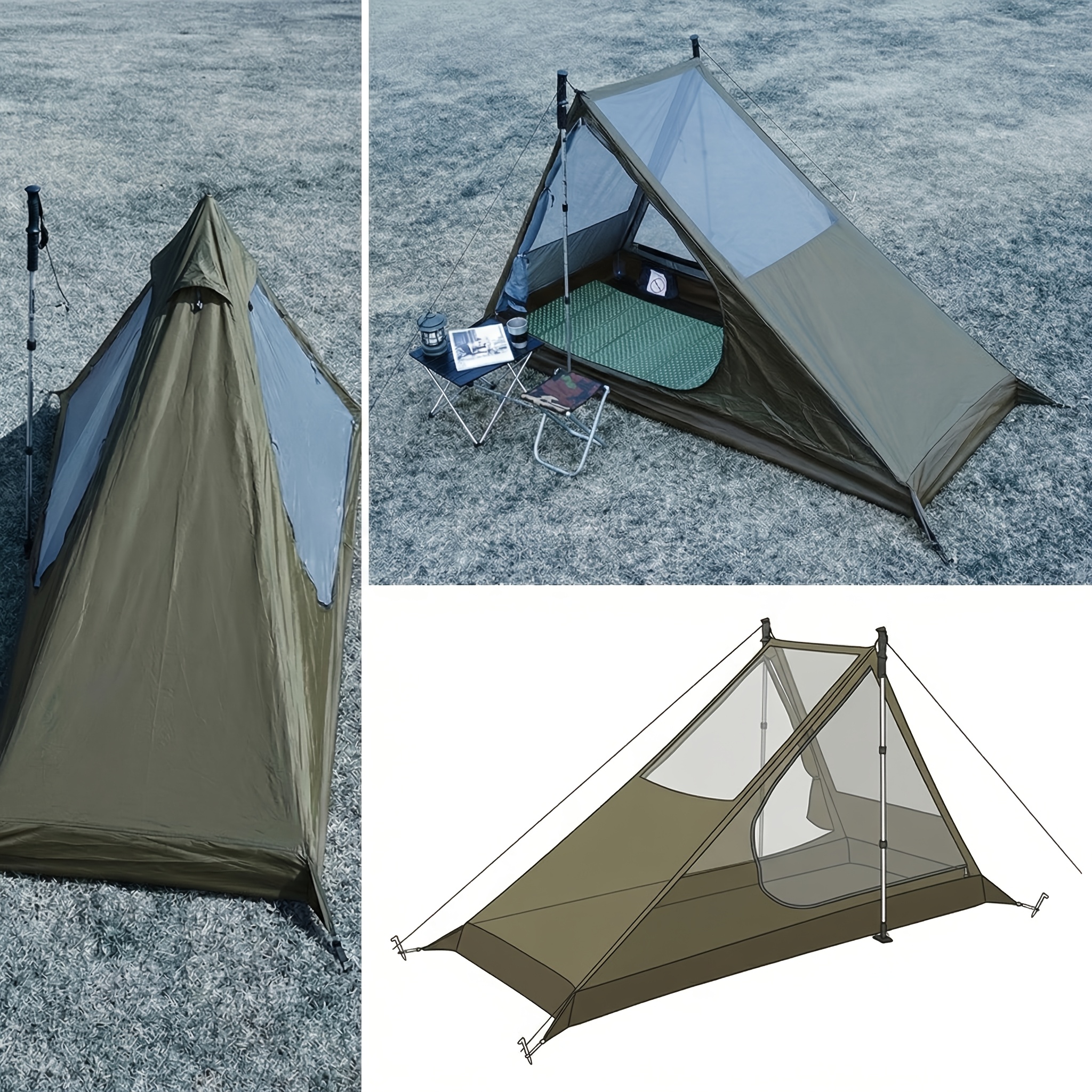 stegmaier zelt Alfheim 12.6 Glamping - 12.6 m² | 6 Personen Shamiyana and Tent – StockImage size:13'