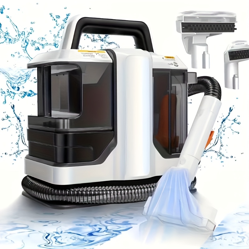 spot cleaner 600 750w 11 15kpa handheld carpet cleaner for sofa curtain spray suction integrated machine  