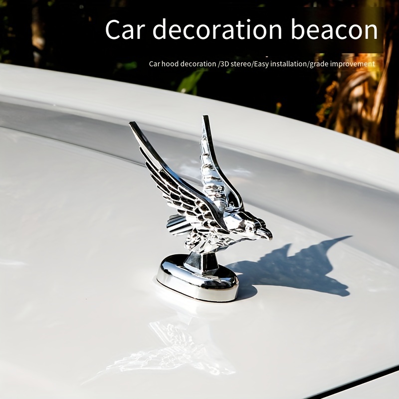 

The Eagle Car, With Its Wings Spread, Carries Exquisite Ornaments, High-end Safety Accessories Inside The Car.