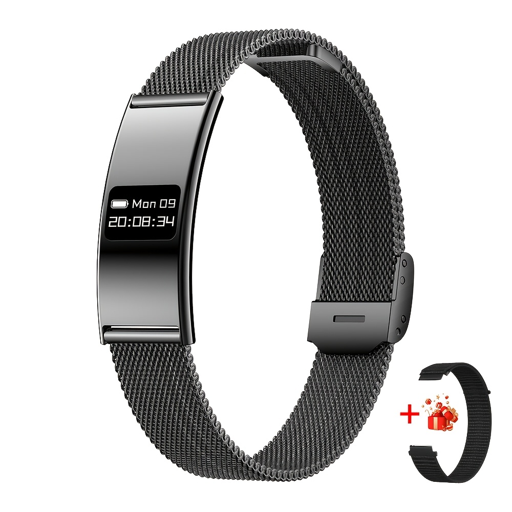 GWENLAND 2025 Smart Bracelet - Zinc Alloy Body, Lightweight And Fashion, Multiple Sport Modes, Step Count, Sleep Detection, IPX8, Remote Control Photography, Ideal Christmas Gift for Boyfriend Or Girlfriend - Image 4