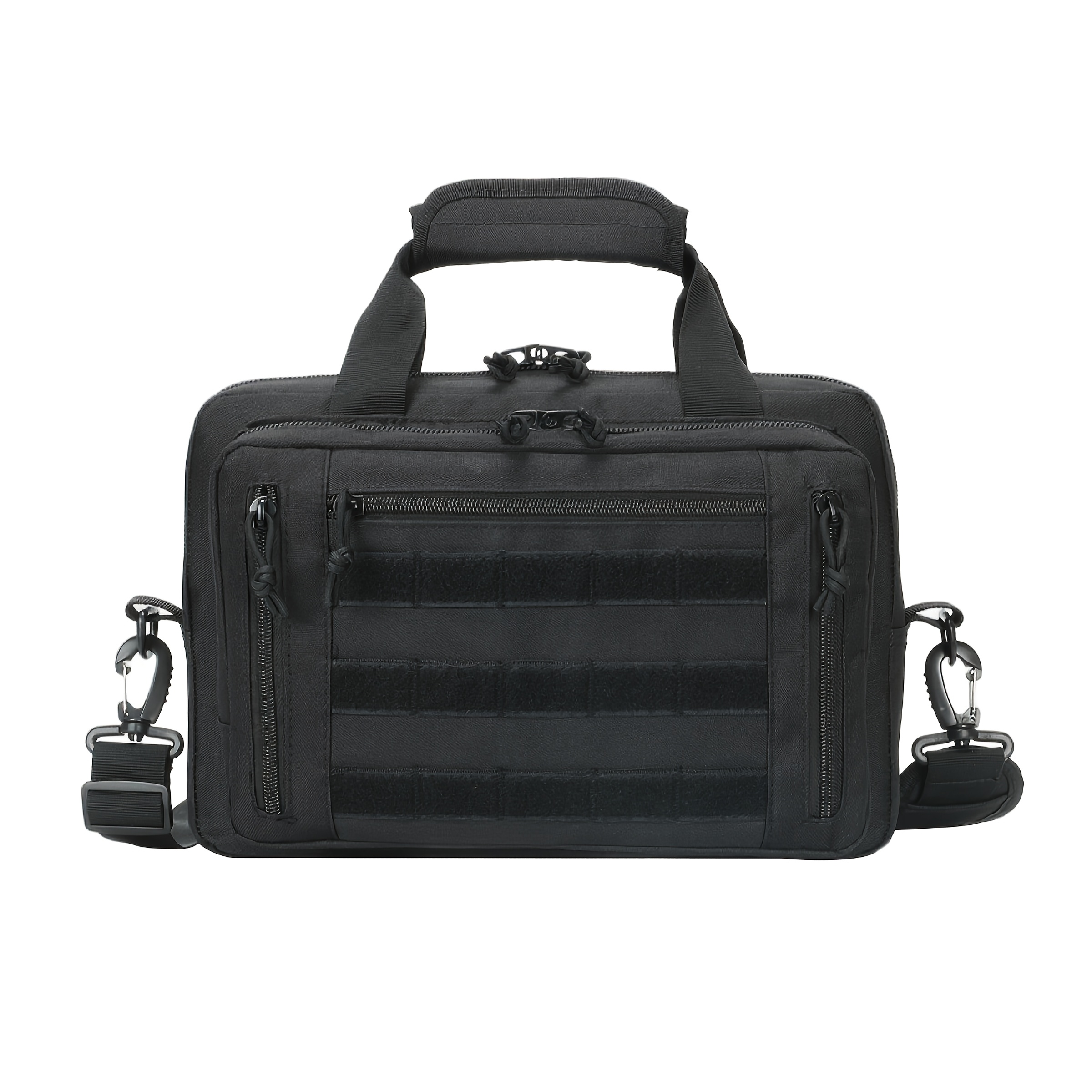 Image of Heavy-duty Bag With Padded Strap - Hand-carry/sling Design For Shooting Range, Hunting Additions And Outdoor Equipment (lockable Zippers)