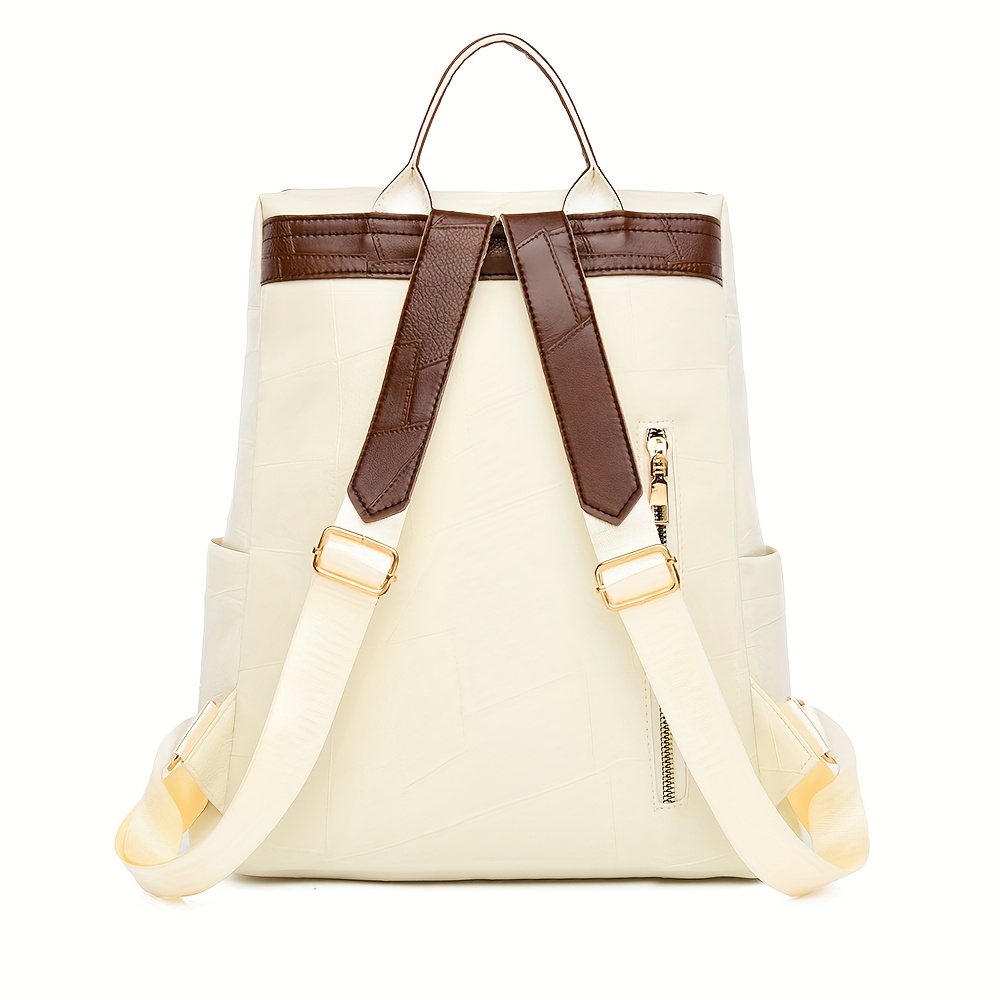 Mochilas para Mujeres Mochila Elegante para Mujeres Adecuada para la Universidad y Viajes - Mochila de Gran Capacidad con Correas Ajustables y Cierre de Cremallera, Diseño Minimalista, - / //