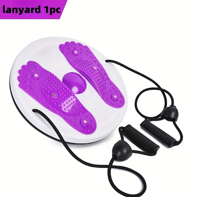 Image of 1pc Waist Twisting Disk Sports Fitness Equipment Home Beauty Waist Artifact Silent Tummy Multi-functional Lazy Waist Twister Machine
