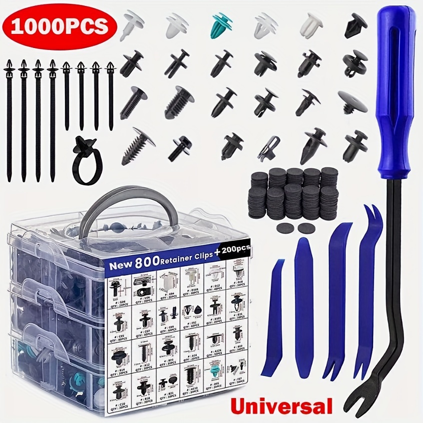 

1000pcs Car Auto Fasteners Pin Kit