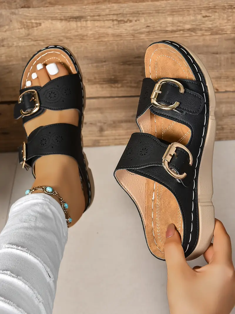 Women s Summer Wedge Sandals Casual Design details 8