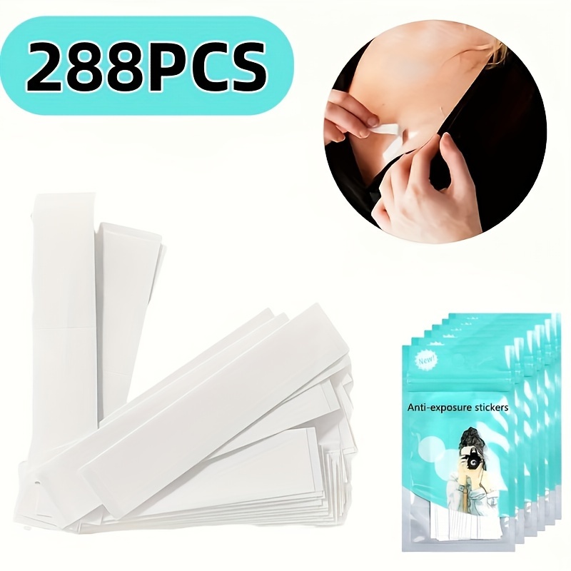 

32/288pcs, Double Sided Tape For Fashion, Clothing And Body, Clothing Tape For Body And Clothes, Gentle Body Tape For Women, Strong Adhesive Fabric Tape