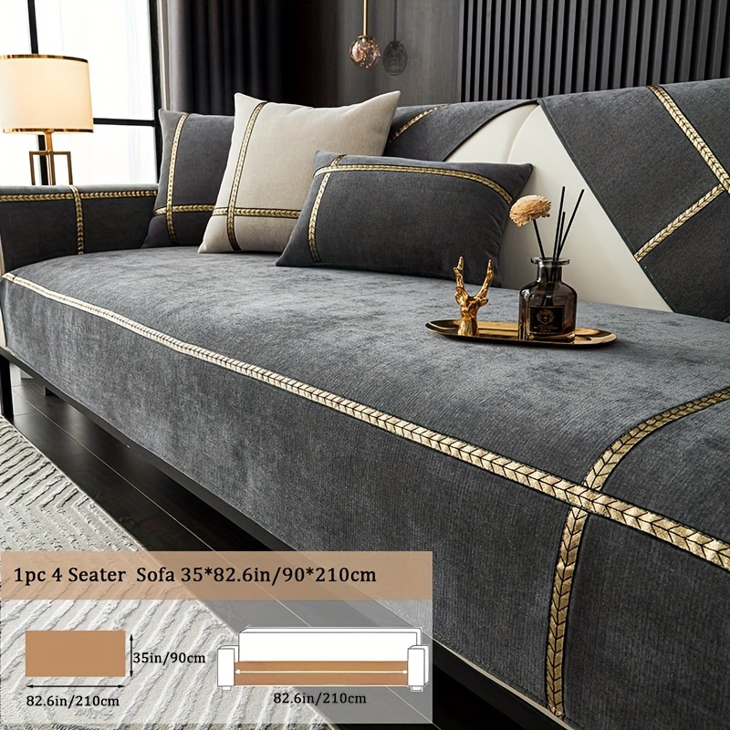 TEMU 1 pz Cuscino per in stile lusso , animali domestici, copridivano antiscivolo per , protezione per mobili, per la decorazione di camere da letto,
