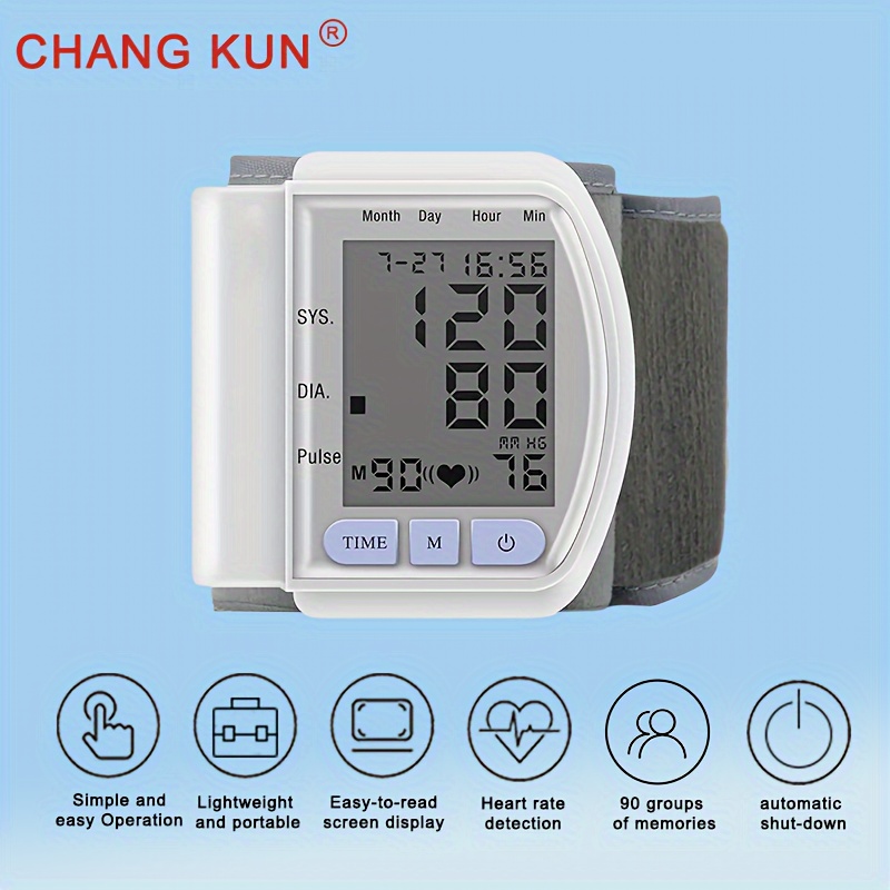 Konquest Automatic Upper Arm Blood Pressure Monitor – Large Cuff, Backlit Display, Irregular Heartbeat Detection