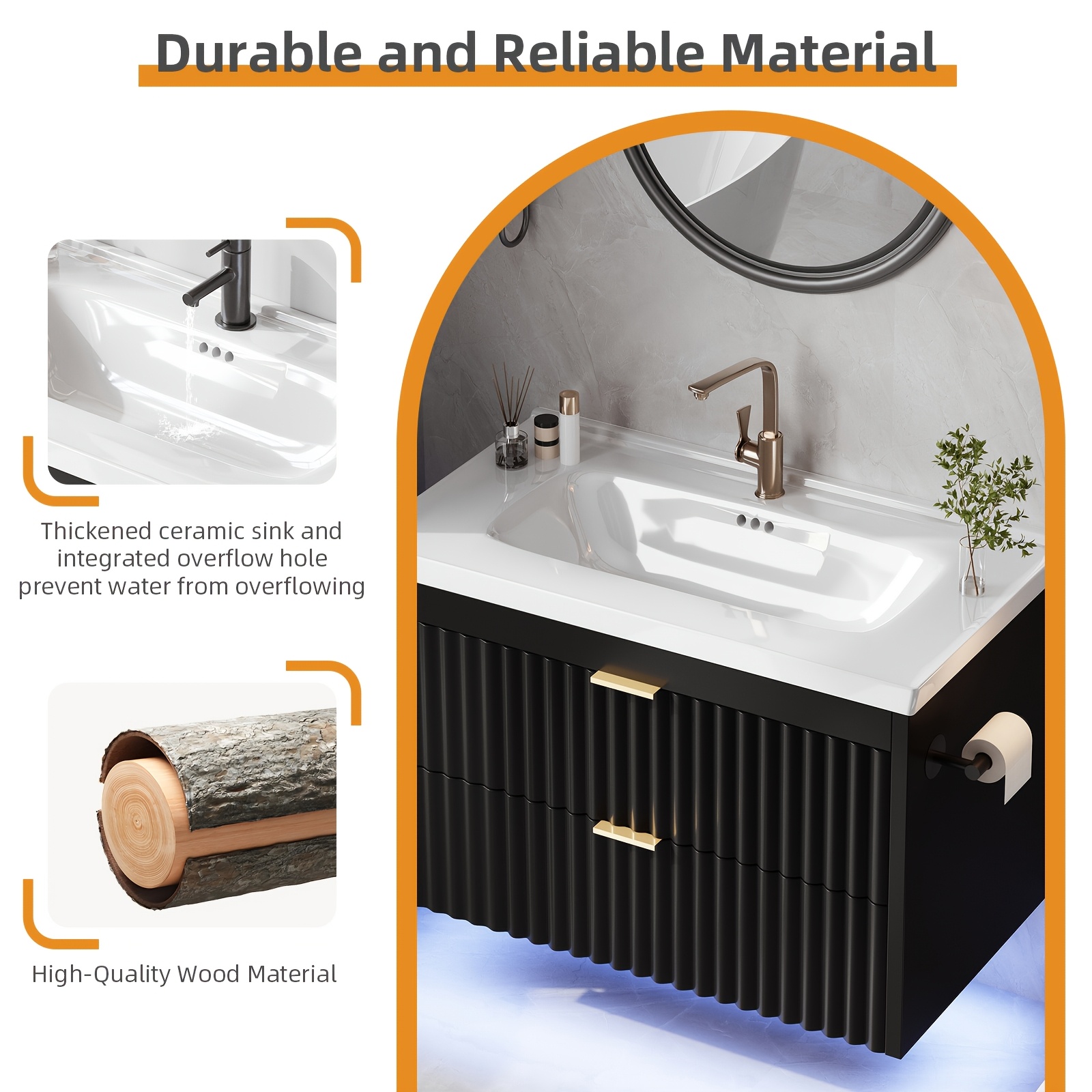 Compact LED Vanity for Bathroom