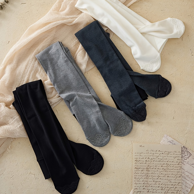 spring/autumn tight fitting girl's leggings solid color Temu Kuwait