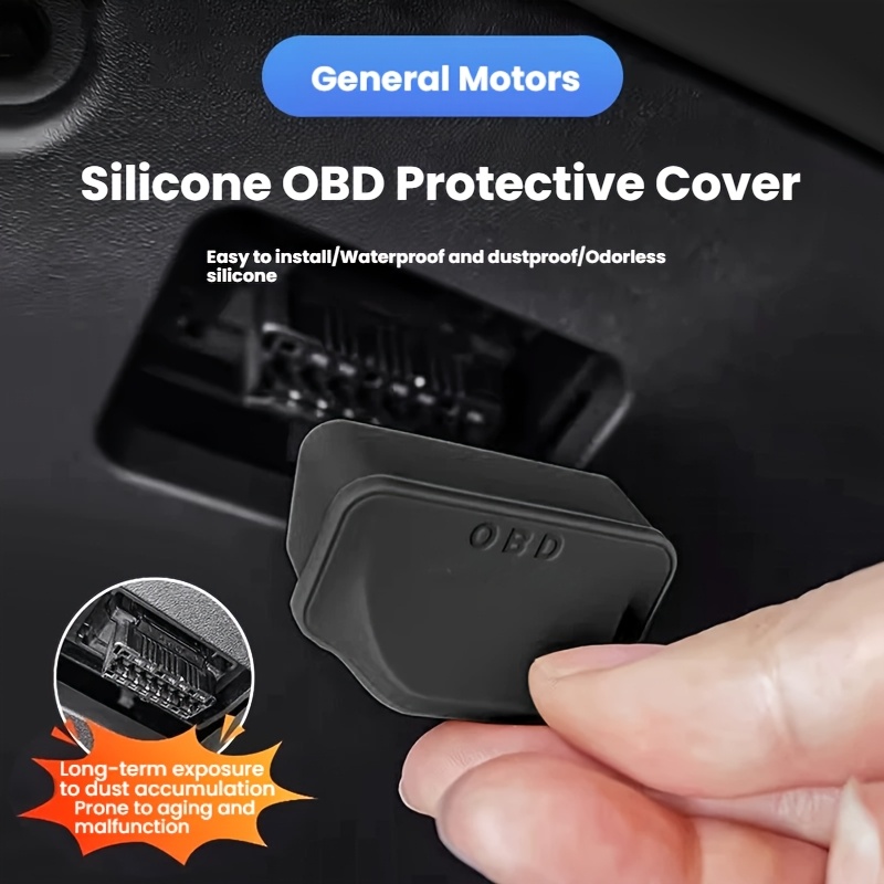 Car OBD Protection Cover Interface Protection Cover Silicone Protective Cover Dust Cover Protective Cover OBD Protective Sleeve Protective Case