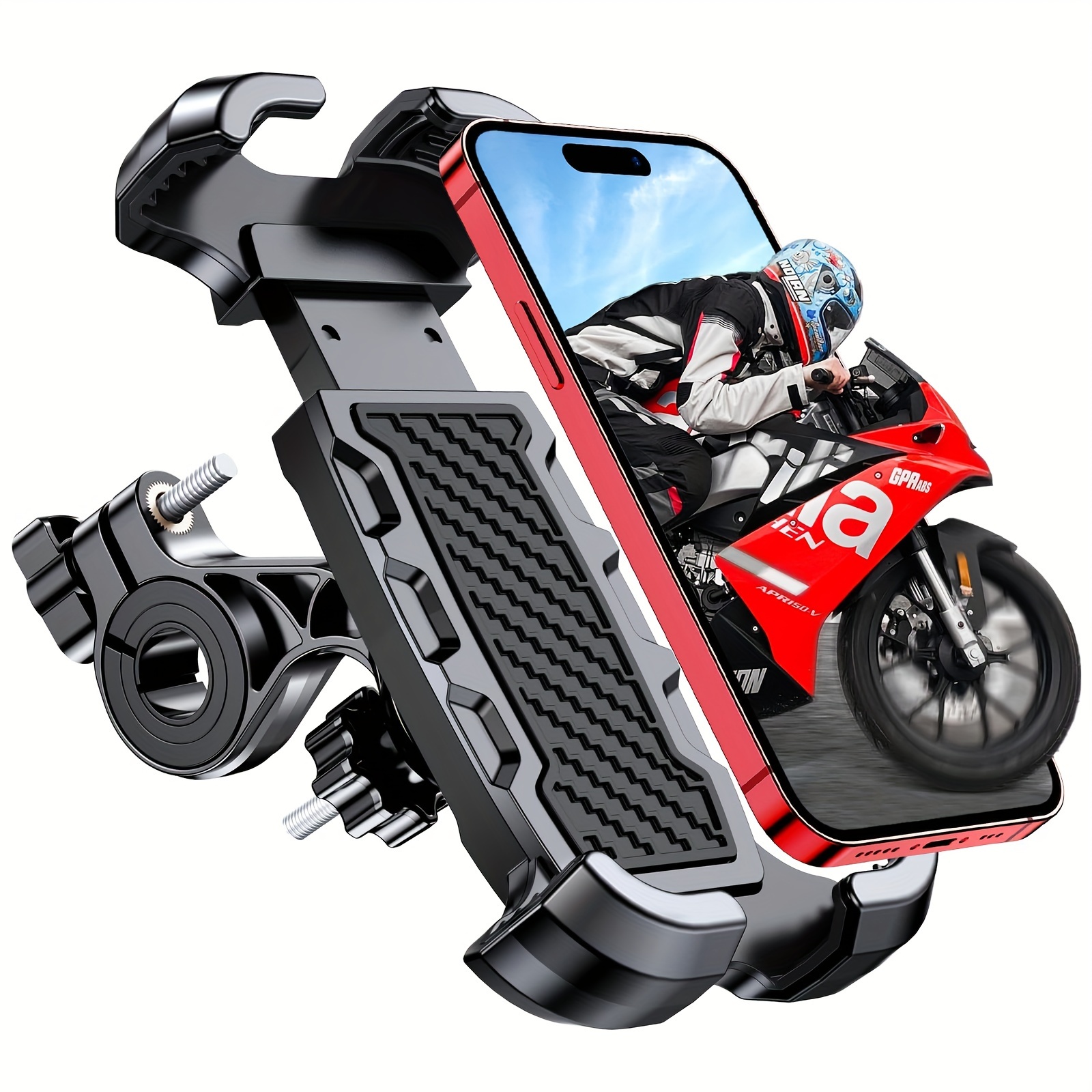 

Rotatable Phone , 360° Phone Holder For 4.7''-6.7'' Phones, One- , Compatible Atv, Mtb,