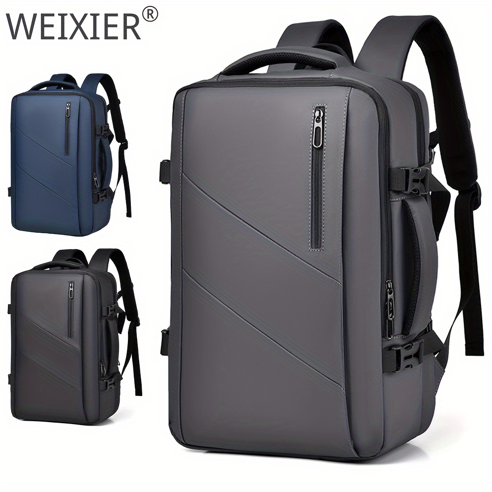 

1pc Large Capacity Durable Nylon Backpack, Casual And Stylish Backpack, Perfect For Work, School, Travel, And Business Trip