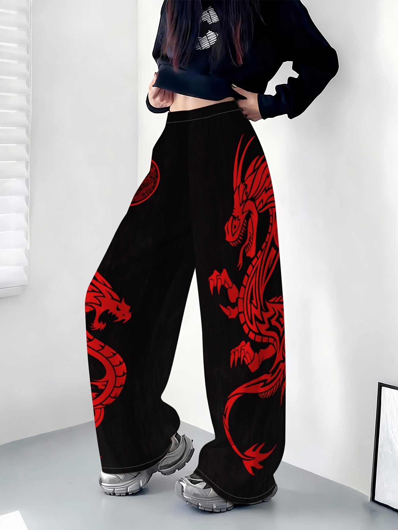 dragon pants sold on Temu United States