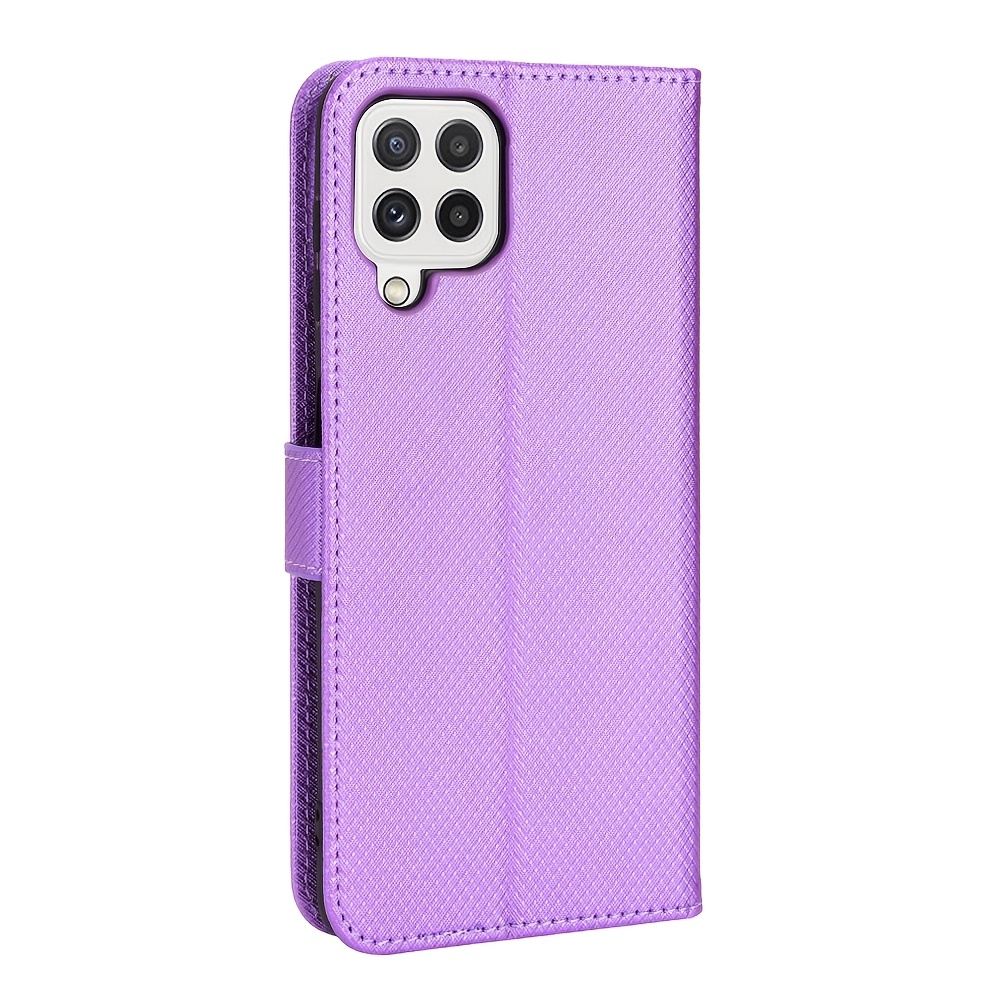 TEMU Phone Case: Suitable For A22 4g Compatible/m22 4g Wallet Mobile Phone Case, Flip Cover Protection Case With Card Slot, Of Supporting And