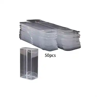 DilweBoîte de bonbons 6Set Boîte transparente en plastique avec couvercle boîtes-cadeaux de DilweBoîte de bonbons 6Set Boîte transparente en plastique avec couvercle boîtes-cadeaux de