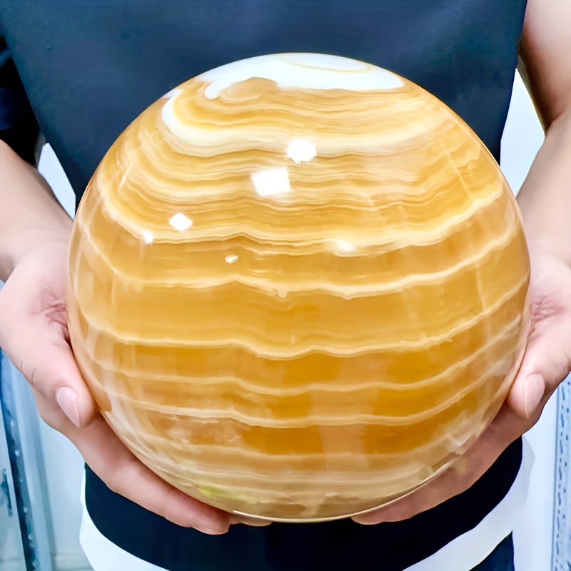 1 Stück 11,0-11,99 cm Natürliche Gelbe * Kristallkugel