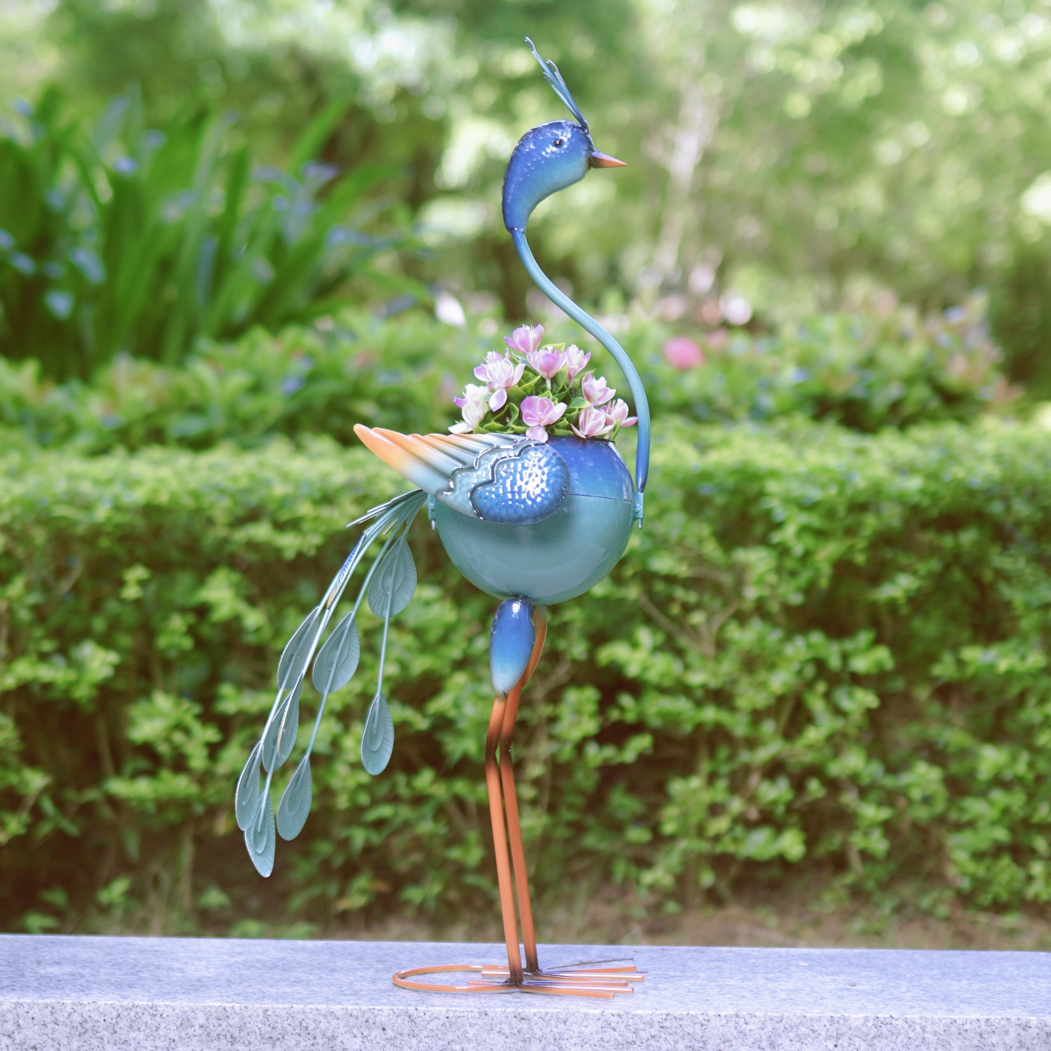 2x Eichhörnchen-Statuen Aus Kunstharz – Gartendekoration, Ca. 18x8x10 Cm