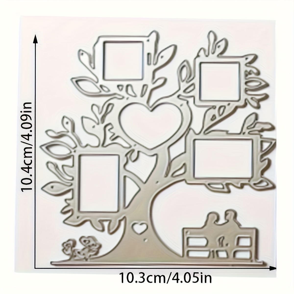 TEMU 1pc Multi-label Metal Cutting Die Metal Cutting Dies For Scrapbooking Card Making Stencils Photo Albums