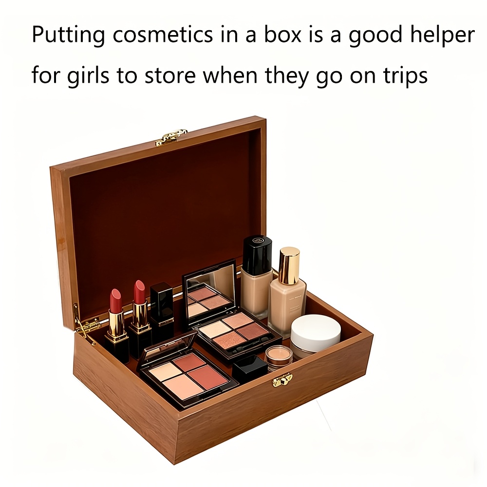 large wooden box with lid sold on Temu Australia