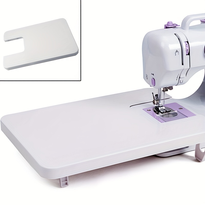 

1pc Portable Mini Sewing Machine Extension Table - Plastic, Easy-to-carry Design For Home Sewing Projects, Compatible With Model 505a, Portable Sewing Station||, Sewing Machine Accessories