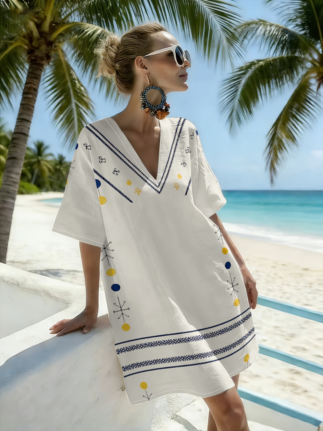 long sleeve white mini dress ROSEE de MATIN LONG SLEEVE White LACE MINI DRESS main image 1