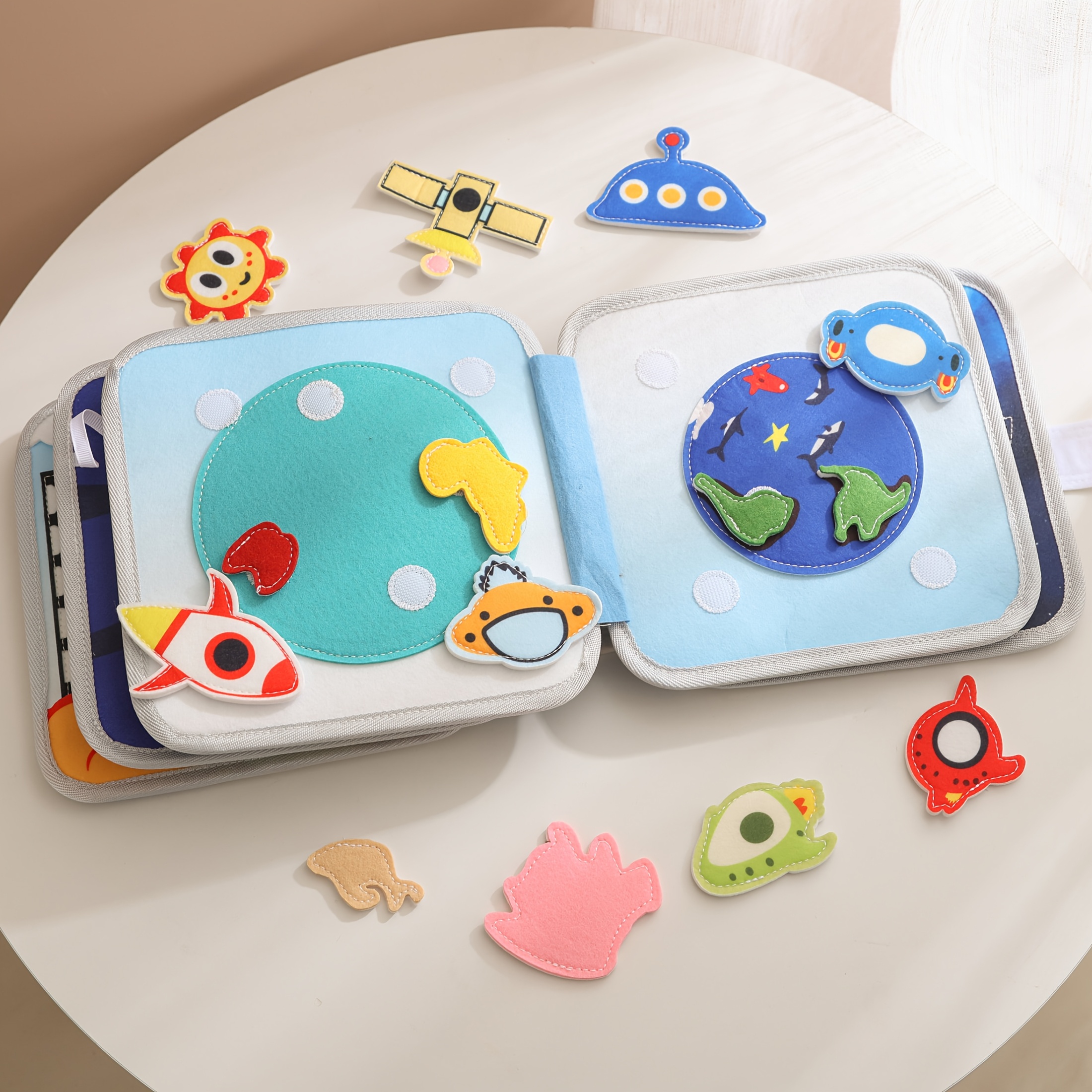 Durable Felt Quiet Book for Children with Interactive Learning Features