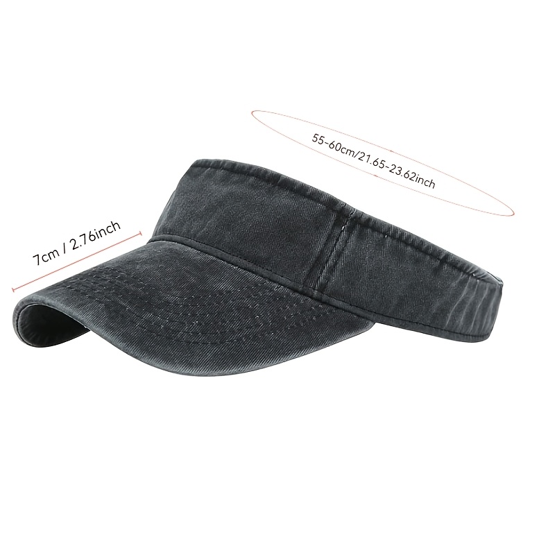 7pcs Bulk Pack Custom Logo/Text Visor Hats for Summer