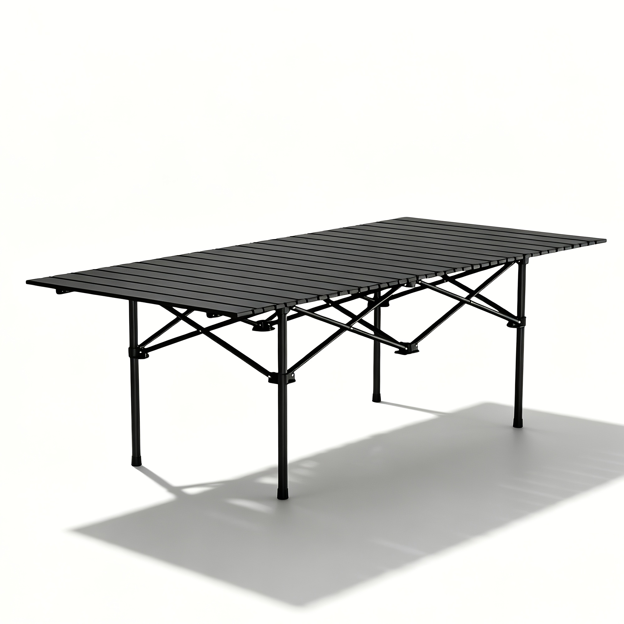 TEMU Portable Folding Camping Table Lightweight Collapsible Outdoor Table With Carry Bag Sturdy Table Legs Ideal For Picnics Barbecues Beach Hiking