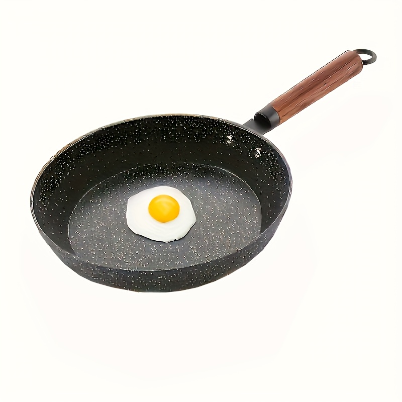 Sartén Antiadherente para el Hogar 2025; Ideal para Bistec, Huevos Fritos, Panqueques y Camping al Aire Libre; Compatible con Cocinas de Inducción y Estufas de Gas, Sartén de 24Cm - Duradera y Multifuncional, Perfecta para RVs y el Hogar - Imagen 6