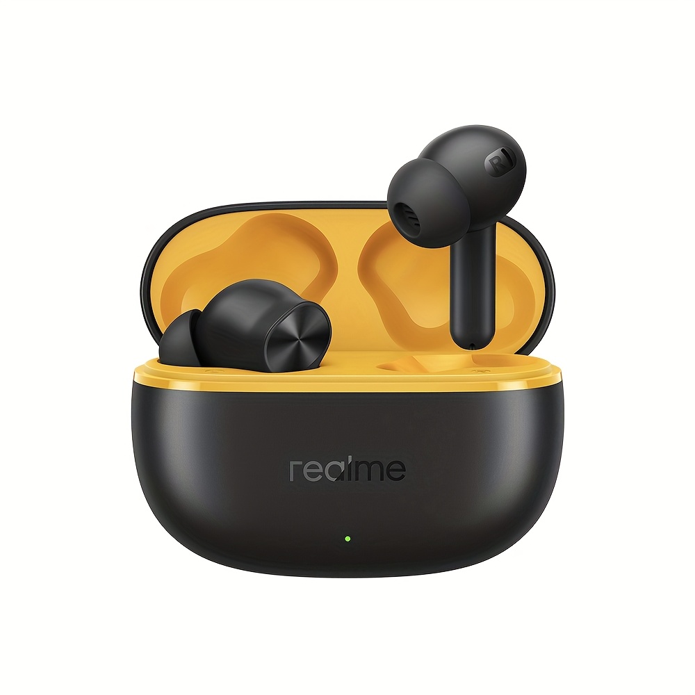 Image of Realme Buds Lite, True Wireless In-ear Headphones, 12.4mm Dynamic Driver, Active 40db Intelligent Noise Cancellation, Up To , 45mm Latency, 2 Enc, Ble 5.4, Type-c