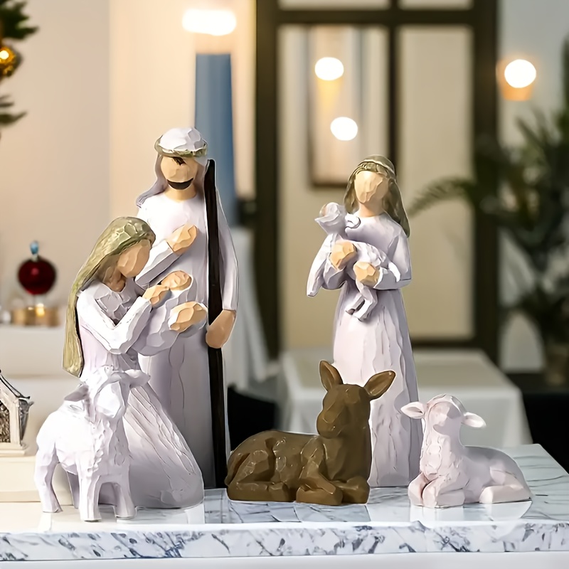 Fisher Price Nativity Set Little People Nativity Scene With Porcelain