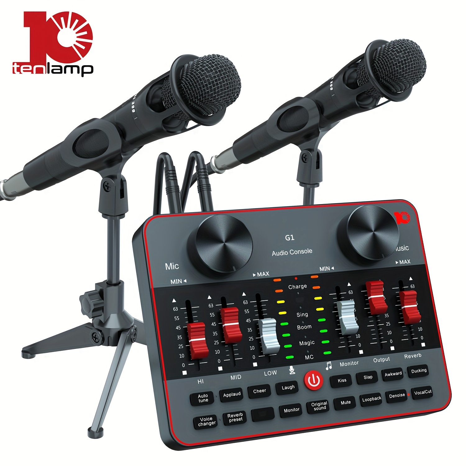 

Kol, Singing Gaming Controller Equipment, Studio Professional Recording, Mixer Power Conditioner Karaoke Machine, Condenser Wireless Microphone Portable Microfono Inalambrico