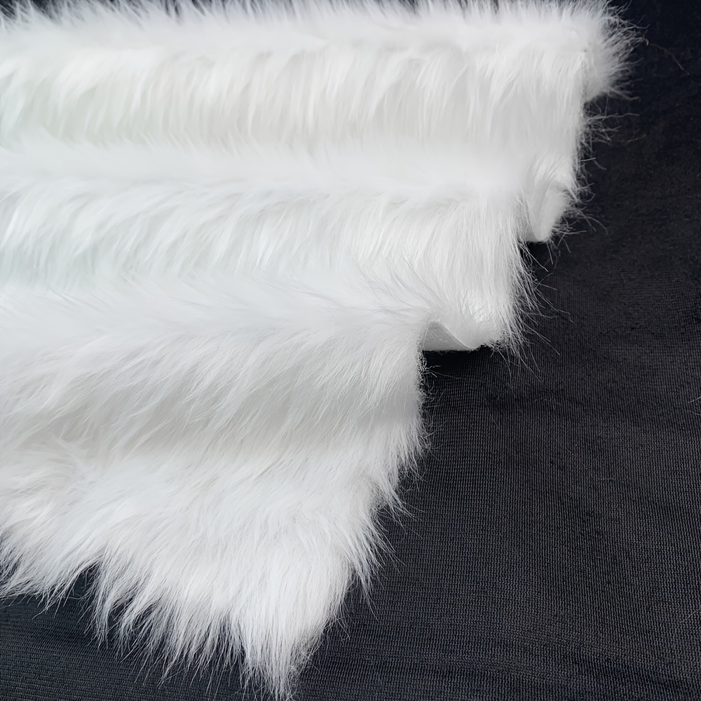 100% Polyester Fabric, High-density 11.81x19.68 Inches, Diy Hand Sewn Clothes, Fur Length 2.5cm, Plush Fabric - Multiple Colors From