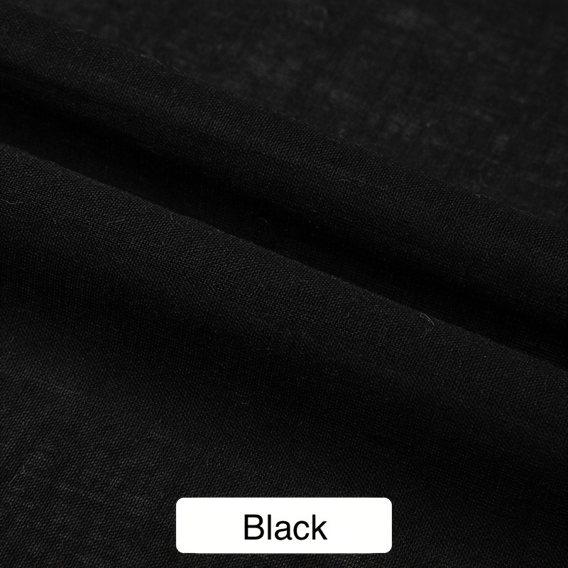 Image of 1pc 100% Cotton, Cut By The Yard, 1 Or 3 Yard, Soft Embroidery Muslin Quilting Fabric Material For Sewing Material, Sewing Crafting, Quilting, Crafts, Binding, Backing And Lining