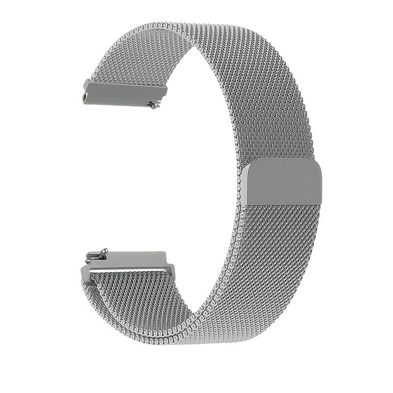 Metal Band Compatible With Galaxy Watch 7 Band 40mm 44mm, Magnetic 20mm Quick Release Watch Band Compatible With Watch 6 5 4 Fe 40mm 44mm Classic 6 4 47mm 43mm 46mm 42mm 5 Pro 45mm